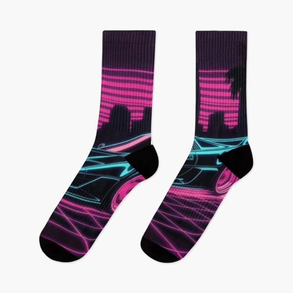 Item preview, Retro Synthwave Supercar | Neon City Outrun Digital Art designed and sold by Nexus Space.