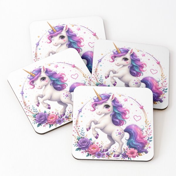 Item preview, Magical Purple Unicorn designed and sold by MySthore.