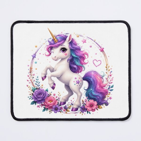 Item preview, Magical Purple Unicorn designed and sold by MySthore.