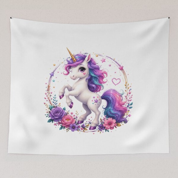 Item preview, Magical Purple Unicorn designed and sold by MySthore.