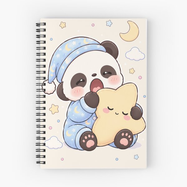 Item preview, Kawaii Dreamy Baby Panda Bear designed and sold by EsenciaZen.