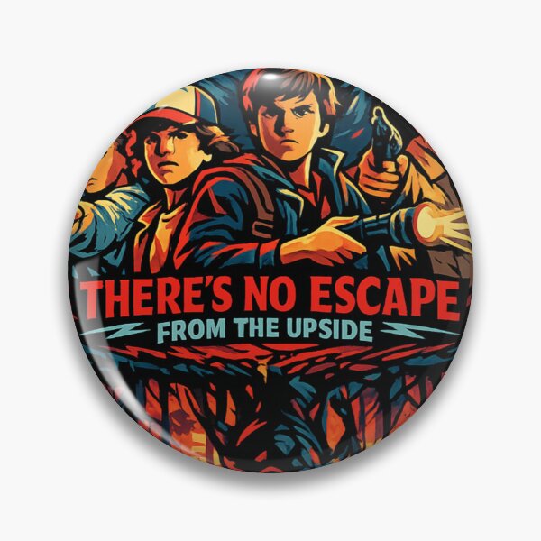 Item preview, There's No Escape – Retro Horror Adventure Vector Design designed and sold by AndGarciart.
