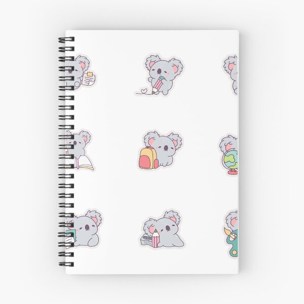 Item preview, Cute Kawaii Koala School Activities Sticker Sheet designed and sold by KAWAII STUDIO NB.