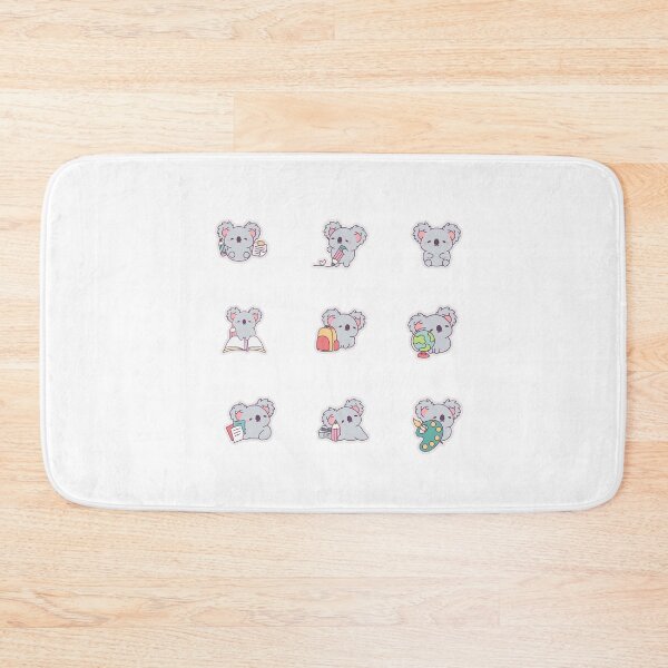 Item preview, Cute Kawaii Koala School Activities Sticker Sheet designed and sold by KAWAII STUDIO NB.
