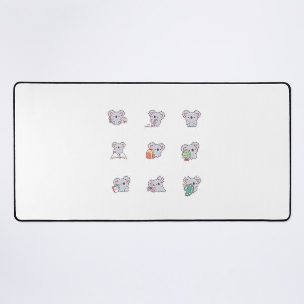 Item preview, Cute Kawaii Koala School Activities Sticker Sheet designed and sold by KAWAII STUDIO NB.