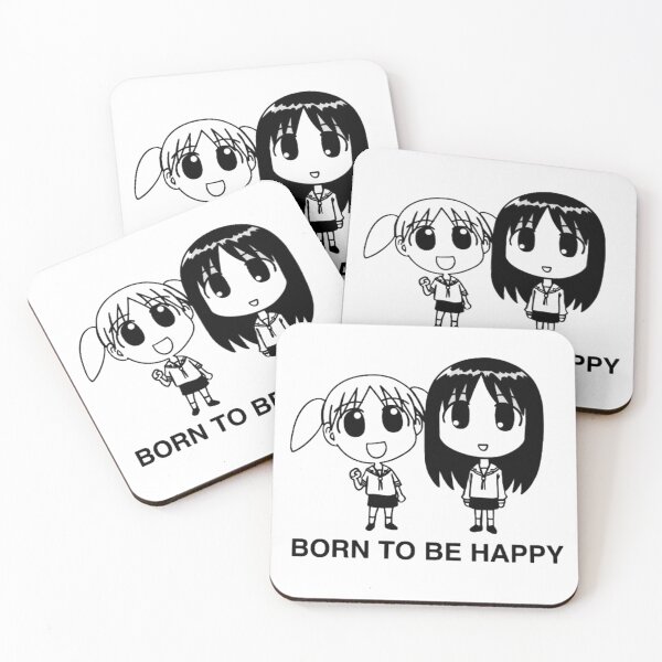 Item preview, Born To Be Happy Anime Friends designed and sold by Zyphero.