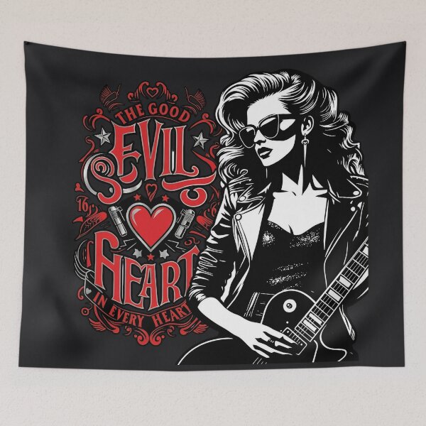 Item preview, Rocker Woman Sunglasses Electric Guitar designed and sold by Voodoo Store Paranormal Collections.