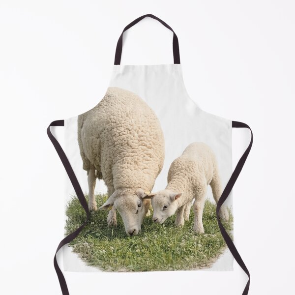 Item preview, Mother Sheep and Lamb Realistic Farm Animal T-Shirt designed and sold by BhavyaMR.