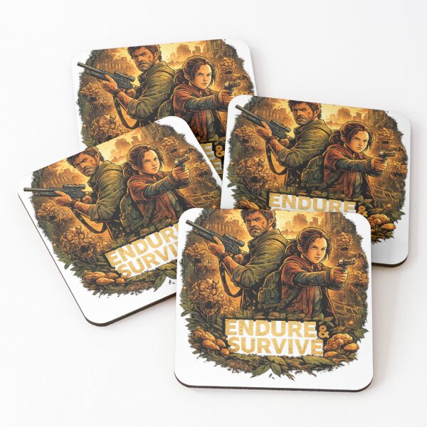 Item preview, Endure & Survive – Post-Apocalyptic Vector Art designed and sold by AndGarciart.