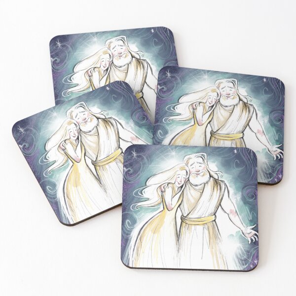 Item preview, Heavenly Father & Heavenly Mother  designed and sold by pacepaintings.