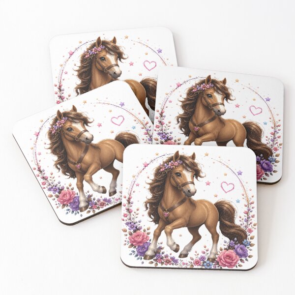 Item preview, Cute Chestnut Pony designed and sold by MySthore.