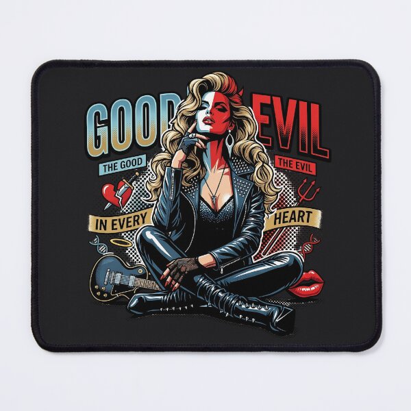 Item preview, Rocker Blonde Woman Leather Jacket designed and sold by Voodoo Store Paranormal Collections.