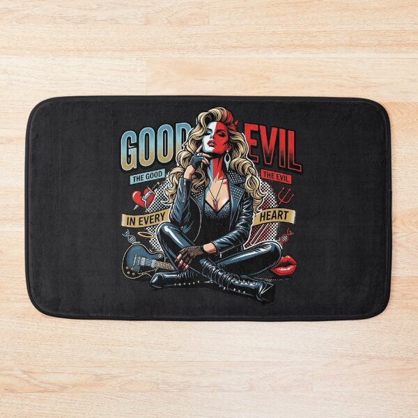 Item preview, Rocker Blonde Woman Leather Jacket designed and sold by Voodoo Store Paranormal Collections.
