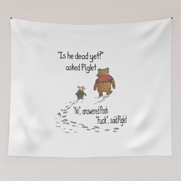 Item preview, Winnie The Pooh and Piglet - Is he dead designed and sold by Gbriel3.