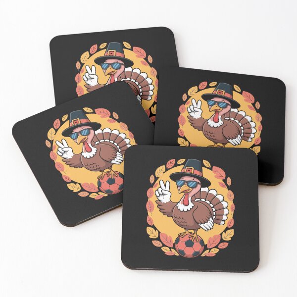 Item preview, Soccer Turkey with Pilgrim Hat designed and sold by jkrphoto.