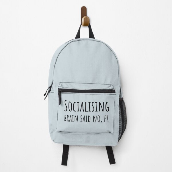 Item preview, Socialising Brain Said No Fr Neurodivergent Gift designed and sold by Notty DOT.