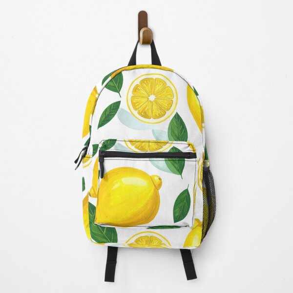 Item preview, Vibrant Lemon and Leaf Watercolor Pattern Design designed and sold by Donlaporn.