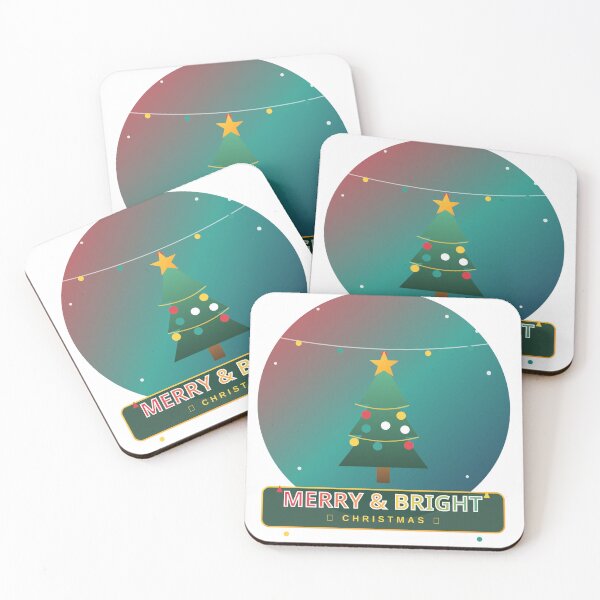 Item preview, Merry and Bright Christmas Tree T-Shirt designed and sold by BhavyaMR.
