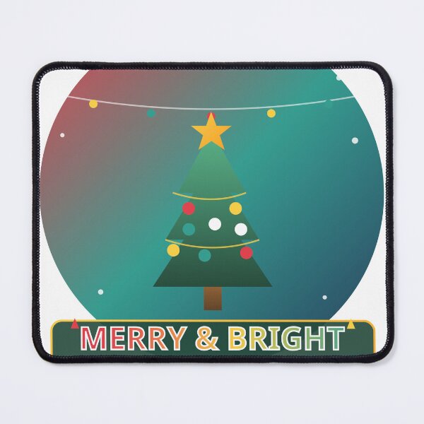 Item preview, Merry and Bright Christmas Tree T-Shirt designed and sold by BhavyaMR.