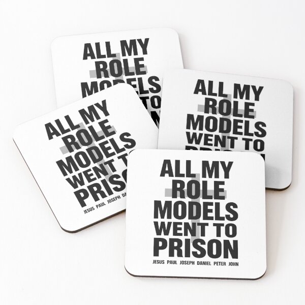 Item preview, All My Role Models Went to Prison Christian 1 designed and sold by Positive&FunnyThings.
