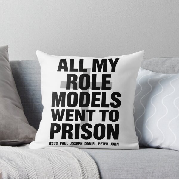 Item preview, All My Role Models Went to Prison Christian 1 designed and sold by Positive&FunnyThings.