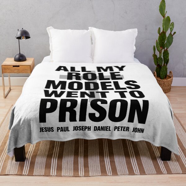 Item preview, All My Role Models Went to Prison Christian 1 designed and sold by Positive&FunnyThings.