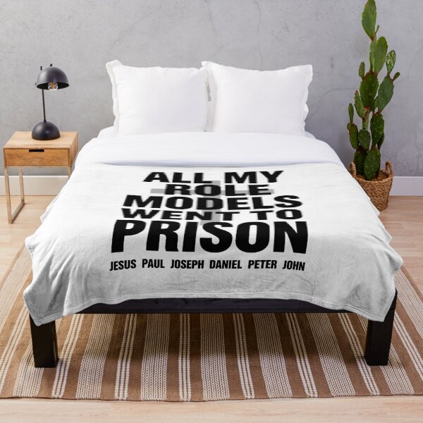 Item preview, All My Role Models Went to Prison Christian designed and sold by Positive&FunnyThings.