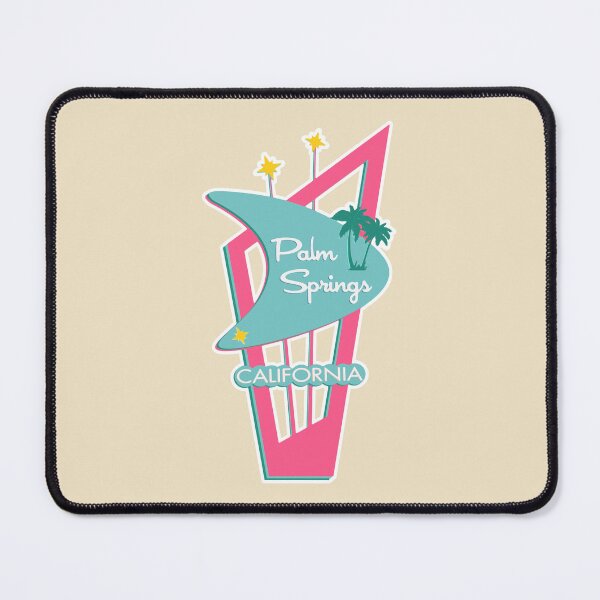 Item preview, Mid Century Pink Palm Springs, California! designed and sold by studio150design.