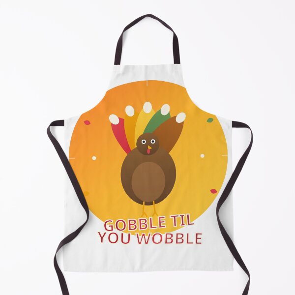 Item preview, Gobble Til You Wobble Funny Turkey T-Shirt designed and sold by BhavyaMR.