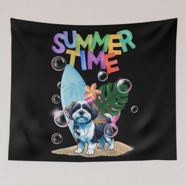 Item preview, Summertime Doggo designed and sold by Eranthe Bernardo.