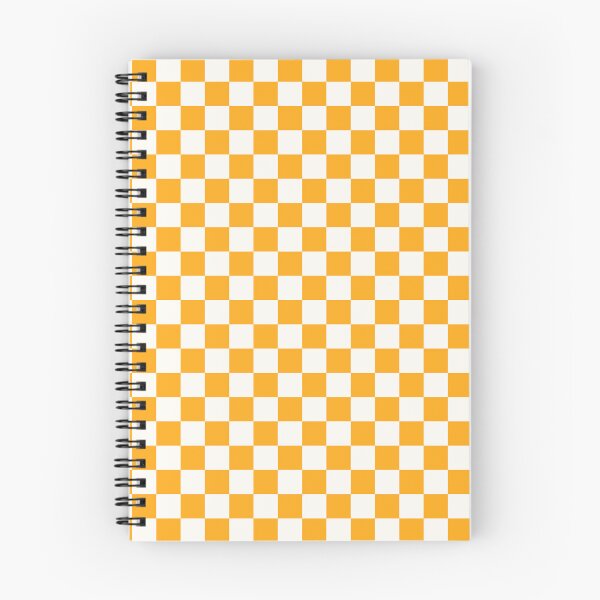 Item preview, Orange and White Chequered Pattern designed and sold by Jeallan Designs.
