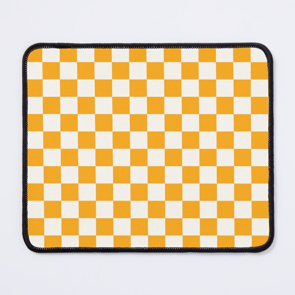 Item preview, Orange and White Chequered Pattern designed and sold by Jeallan Designs.