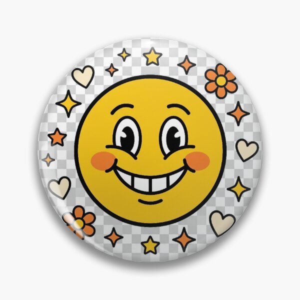 Item preview, Original Happy Smiley Face | Retro Cute Aesthetic T-Shirt designed and sold by slynamite.
