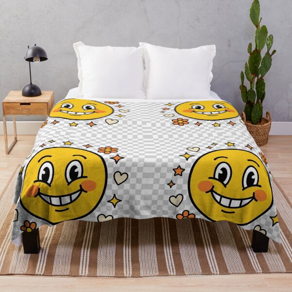 Item preview, Original Happy Smiley Face | Retro Cute Aesthetic T-Shirt designed and sold by slynamite.