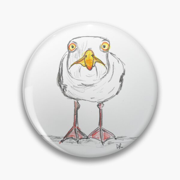 Item preview, Judgemental Seagull designed and sold by DebTheZeb.