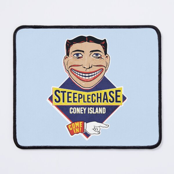 Item preview, Steeple Chase Coney Island Retro Graphic designed and sold by studio150design.