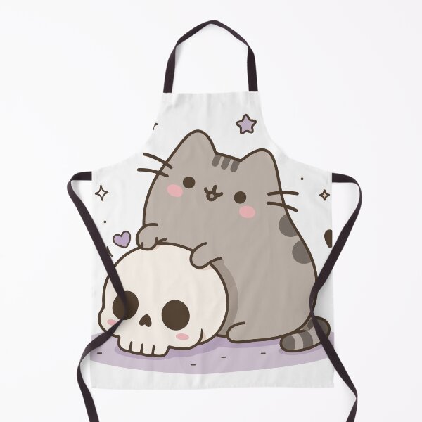 Item preview, cat play with skull designed and sold by daenarys123.