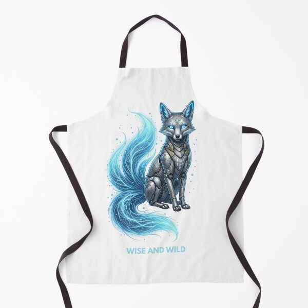 Item preview, Wise and Wild — Cyber Fox Kitsune Art designed and sold by CalmFrameArt.