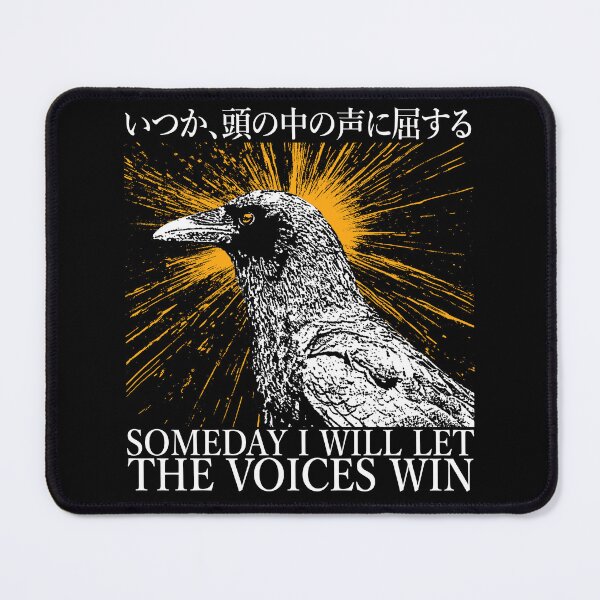 Item preview, Someday I will let the voices win Crow designed and sold by VintageMedatsu.