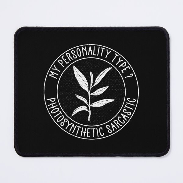 Item preview, My Personality Type Photosynthetic Sarcastic - Funny Vintage Plant Badge designed and sold by the-Z3nith.
