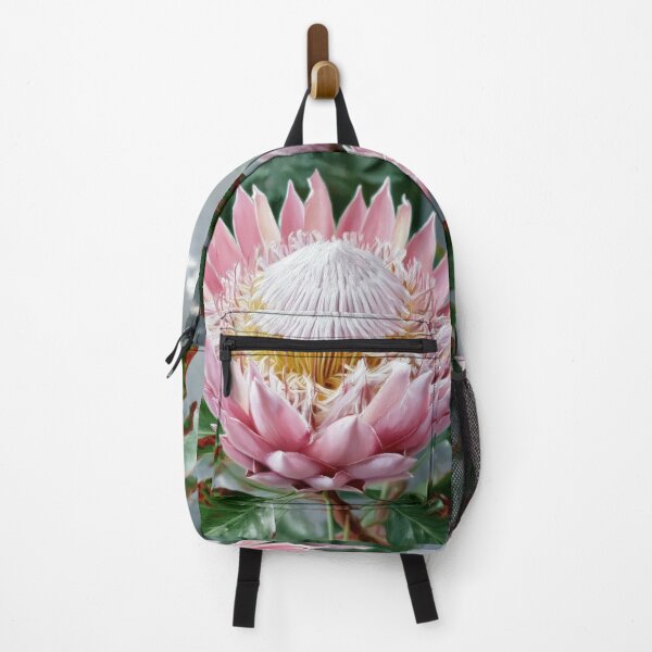 Item preview, Pink King Protea Oil Painting | South African Floral Wall Art | Botanical Flower Print | Cottagecore Home Decor designed and sold by Artforhorse.