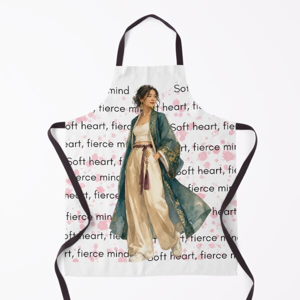 Item preview, Soft Heart Fierce Mind Aesthetic Woman Art designed and sold by busesplace.