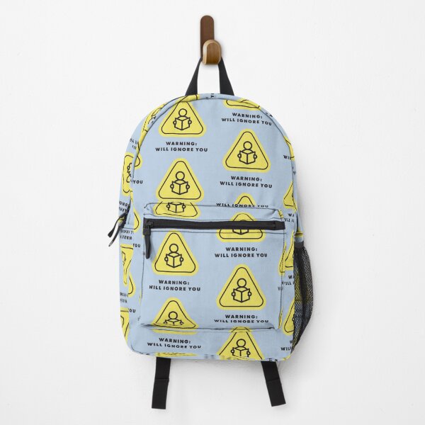 Item preview, Warning Will Ignore You – Funny Reader Humor Gift for Bookworms and Introverts designed and sold by Hello Hobbies.