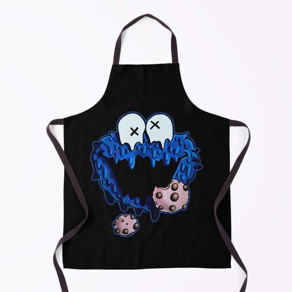 Item preview, Trippy Drip Blue Cookie Monster Melting Cartoon Art designed and sold by Krasnovaovaova.