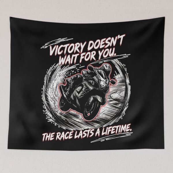 Item preview, Victory doesn't wait for you , the race lasts a lifetime designed and sold by TomVtX.