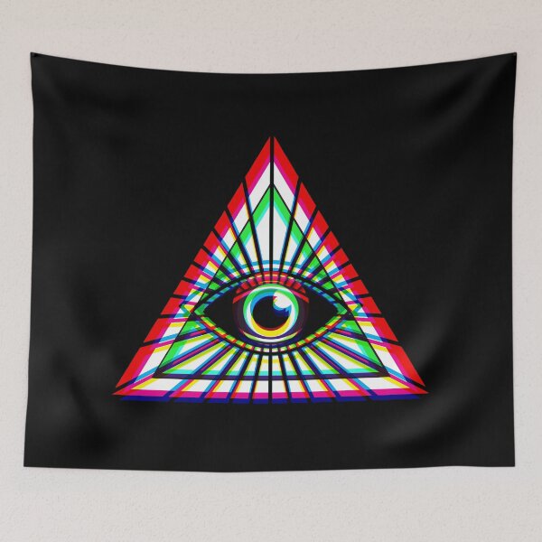 Item preview, All Seeing Eye - Dark Retro 3 designed and sold by animinimal.