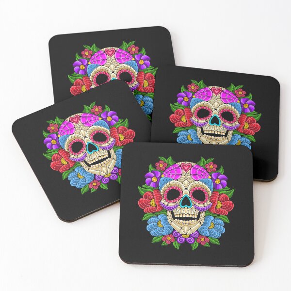 Item preview, Floral Sugar Skull designed and sold by MMjs826.