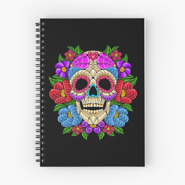 Item preview, Floral Sugar Skull designed and sold by MMjs826.