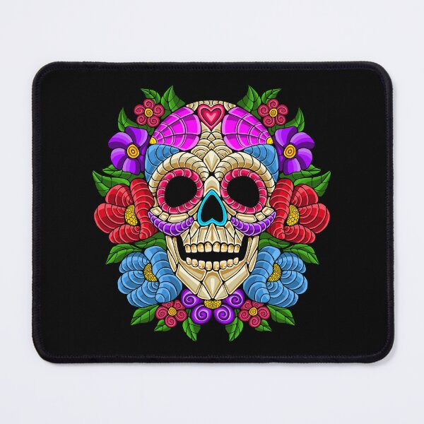 Item preview, Floral Sugar Skull designed and sold by MMjs826.