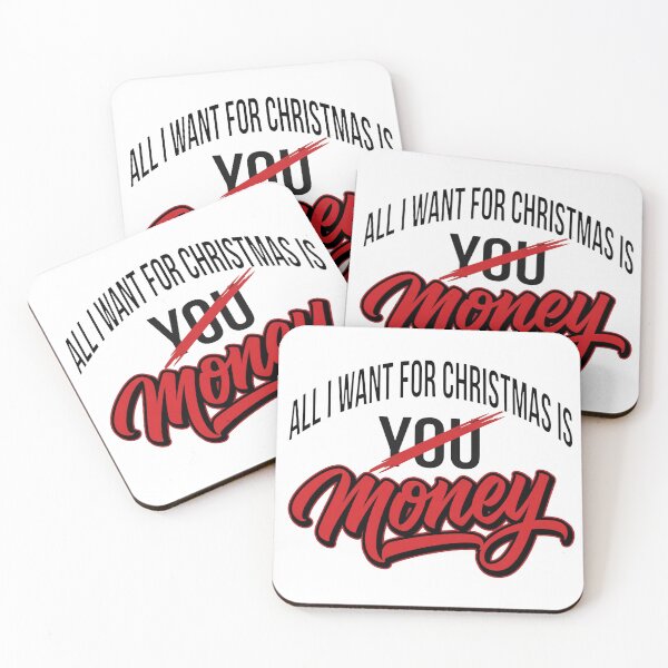 Item preview, All I Want For Christmas Is Money designed and sold by TshirtsOnline-.